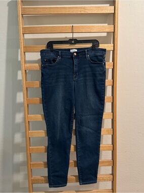 Nicole Miller Dark Indigo Skinny Jeans